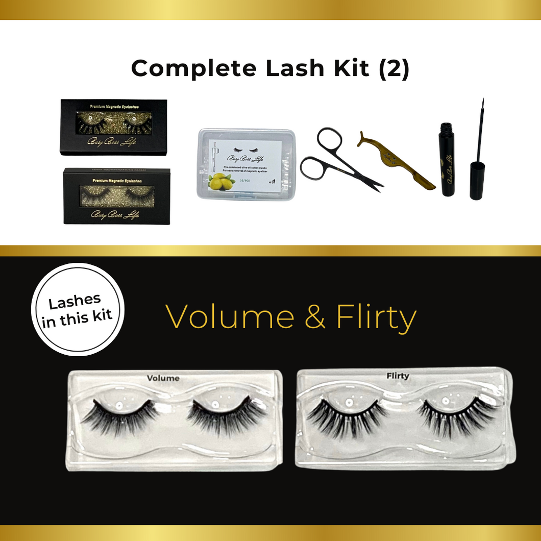 Complete Kit (2 sets of lashes)
